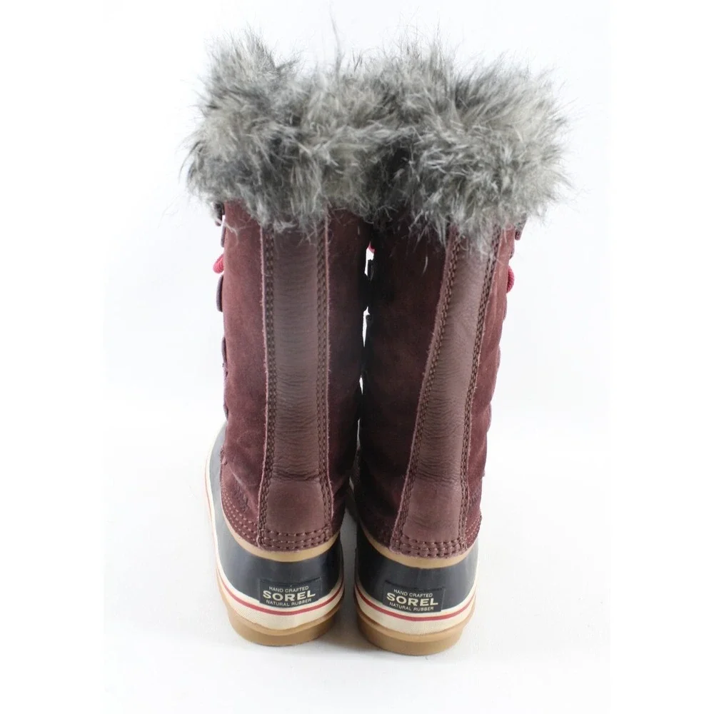 Sorel Joan of Arctic Redwood Leather Waterproof Boots Women's SZ 7 US NL2429-628 - Picture 4 of 8